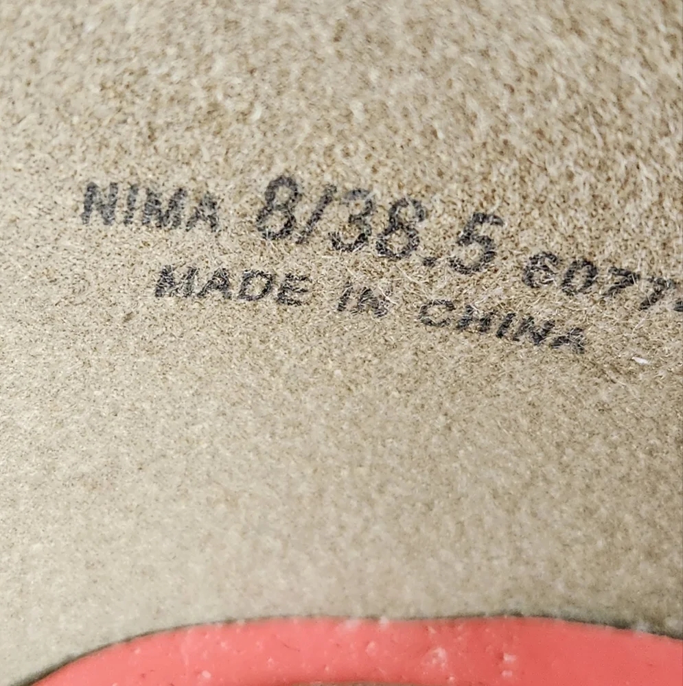 Chinese Laundry Nima Coral Wedge Pumps size 8
